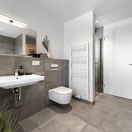 Beachwavetwo- 2og, Meerblick, Balkon, Kamin, Sauna Olpenitz