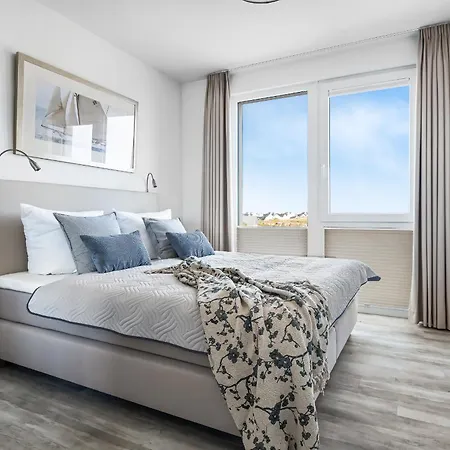Beachwavetwo- 2og, Meerblick, Balkon, Kamin, Sauna * Olpenitz