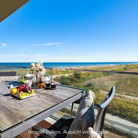 Beachwavetwo- 2og, Meerblick, Balkon, Kamin, Sauna