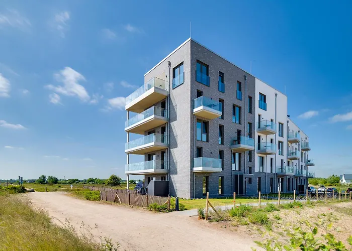 Beachwavetwo- 2og, Meerblick, Balkon, Kamin, Sauna Appartement Olpenitz