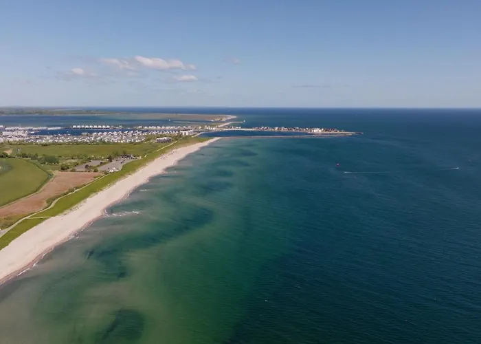 Appartement Beachwavetwo- 2og, Meerblick, Balkon, Kamin, Sauna Olpenitz