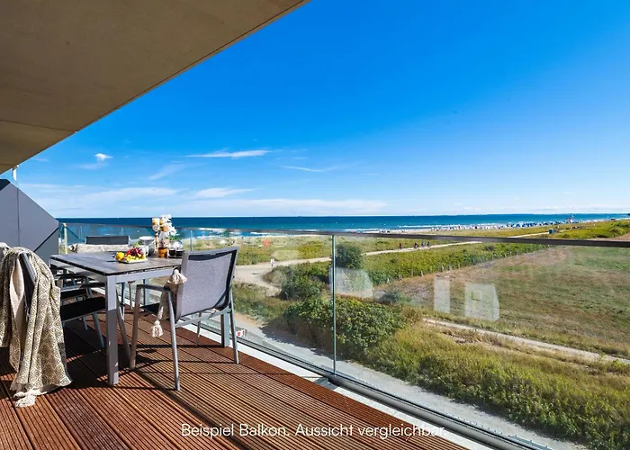 Beachwavetwo- 2og, Meerblick, Balkon, Kamin, Sauna